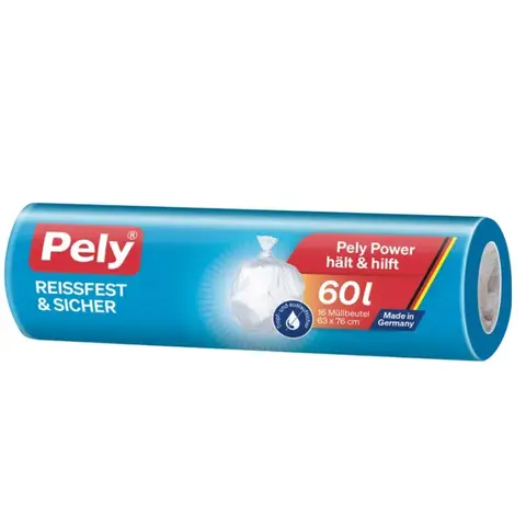 Pely Müllbeutel 60l 16 St