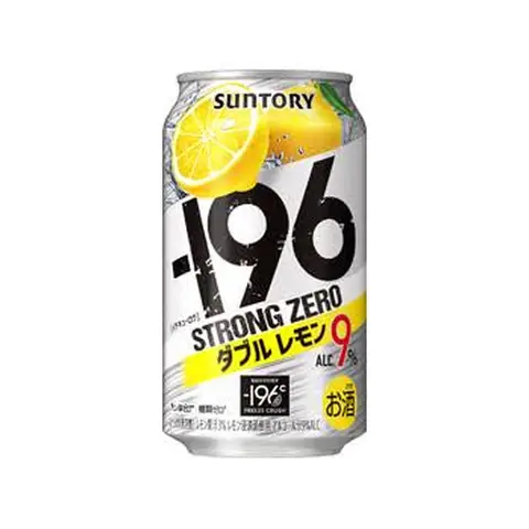 Suntory Strong Zero Double Flat Lemon Sour 350ml