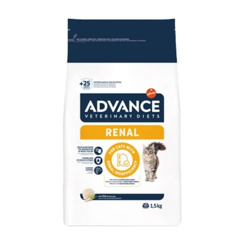 Advance Veterinary Diets Croquettes pour chat avec insuffisance rénale - 1,5 kg