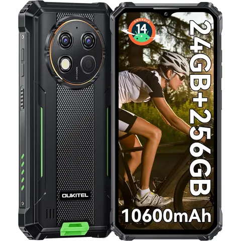 OUKITEL G1 (6+256) Green Rugged Smartphone