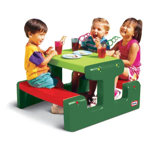 Little Tikes Junior Picnic Table in Evergreen