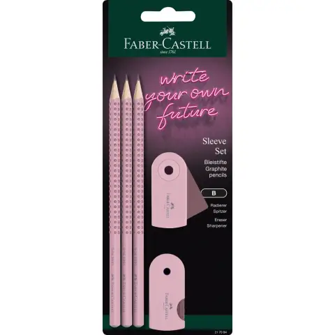 Faber-Castell Sleeve School Set Large, Rose Shadows