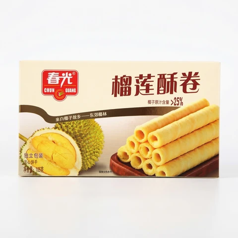 Chun Guang Durian Puff Roll 105g