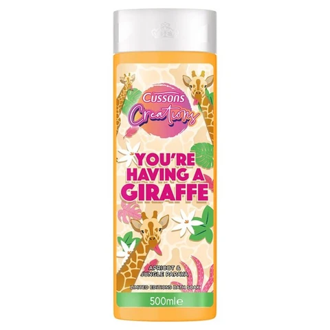 Cussons Creations Bath Liquid Having A Giraffe 500ml