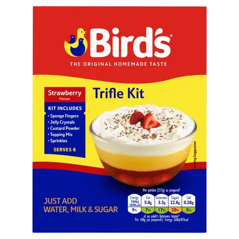 Bird's Strawberry Trifle Flavour Mix 141g