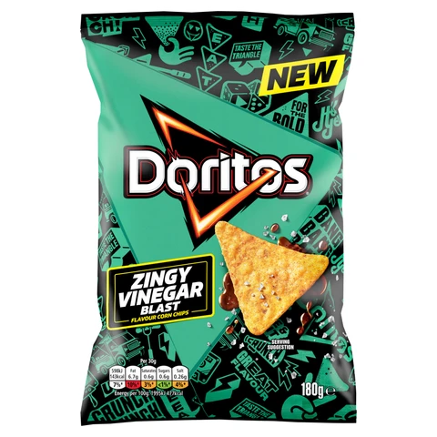 Doritos Zingy Vinegar Blast 180g