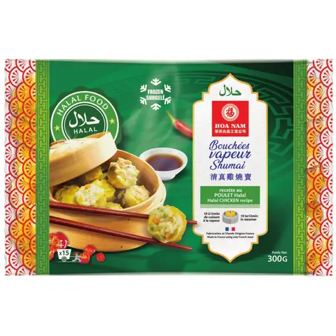 HOA NAM Bouchées au Poulet Halal  d'environ 15 pièces 300g