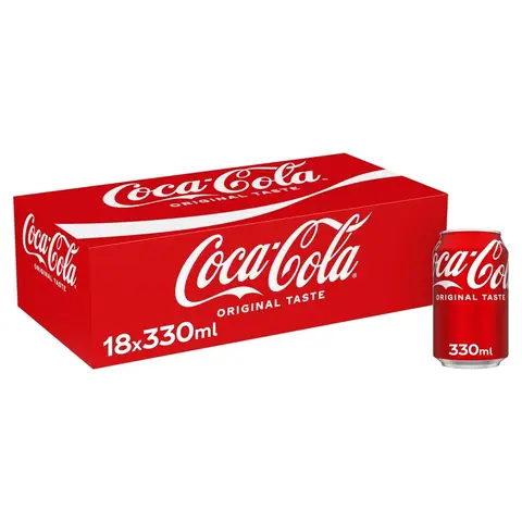 Coke Regular 18 Pkg 18x330ml