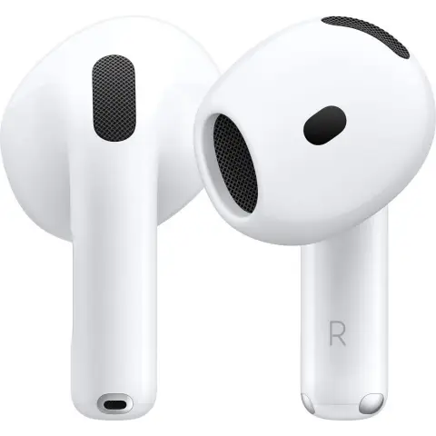 Apple AirPods 4 kabellose Kopfhörer, Bluetooth-Kopfhörer mit Aktiver Geräuschunterdrückung, Adaptivem Audio, Personalisiertem 3D-Audio, Transparenzmodus, USB-C Ladecase und kabellosem Laden