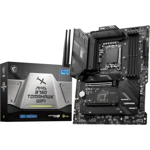 MSI MAG B760 TOMAHAWK WIFI moederbord LGA 1700 ATX