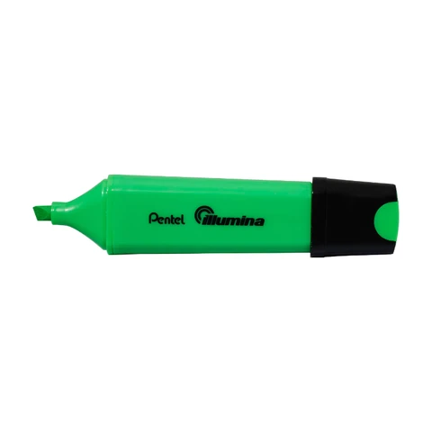 Pentel Illumina Highlighter Light Green Pack of 12