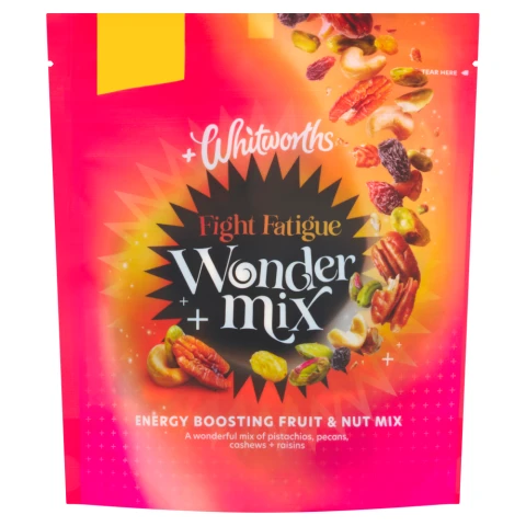 Whitworths Wondermix Fight Fatigue Fruit & Nut 105g