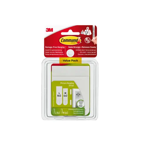 17209 MED&LG PIC STRIP(4+8) PK4NT