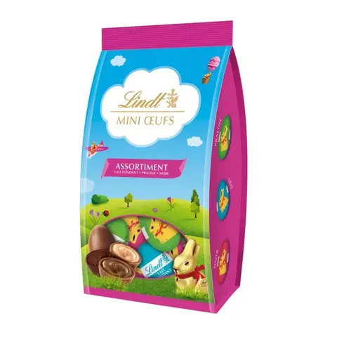 LINDT Assortiment  Sachet Mini Oeuf 180g