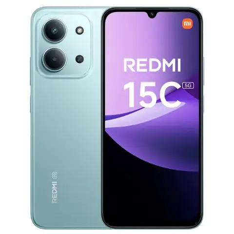 Xiaomi REDMI 15C 5G 4/256 - Vert menthe