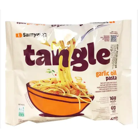 Samyang Tangle Garlic Oil Pasta 100G 