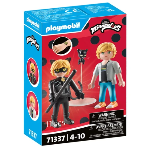 PLAYMOBIL 71337 Miraculous: Adrien & Cat Noir