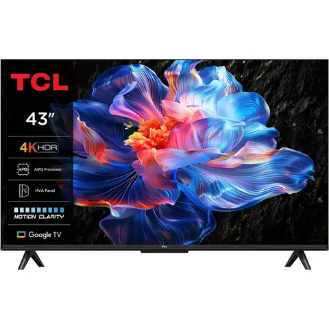 TCL 43P61K 43inch 4K LED 60Hz 2025 televisie