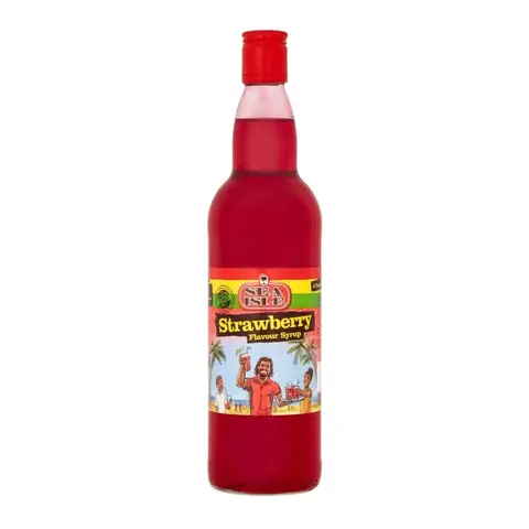 Sea Isle Strawberry Flavour Syrup 750Ml