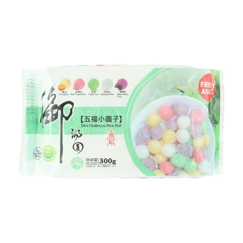 FRESHASIA  Taiwanese Five Blessings Mini Glutinous Rice Balls 300g