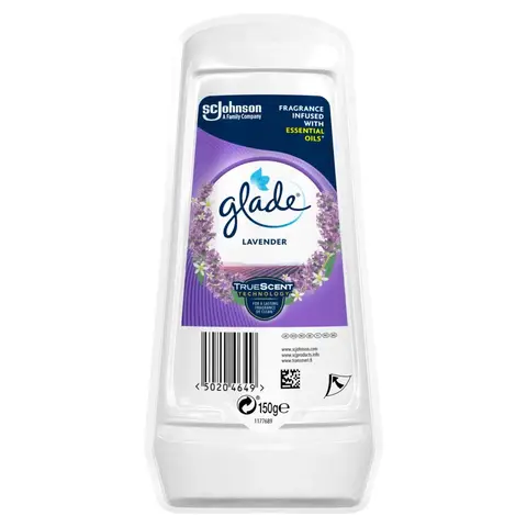 Glade Solid Air Freshener Gel, Lavender, 150g