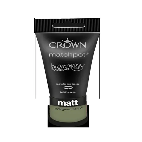 CROWN Matt Emulsion Evergreen Echo 40ML