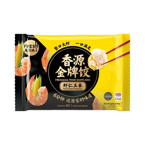 Freshasia Garnelen-Mais-Knödel 400g