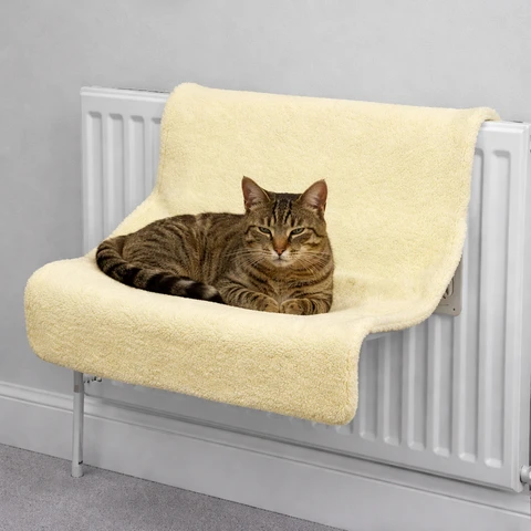 Rosewood Jolly Moggy 2 In 1 Luxury Radiator Bed For Cats