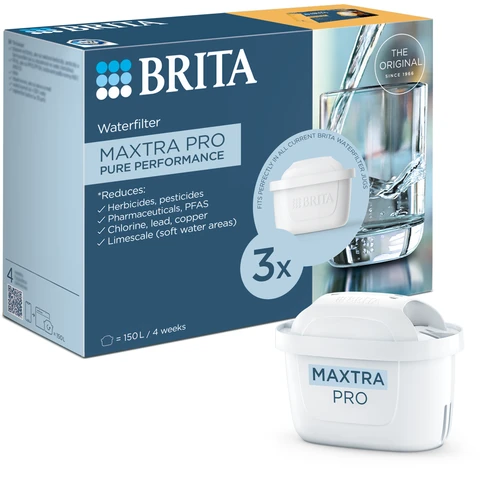 BRITA MAXTRA PRO Pure Performance Water Filter Cartridge 3 Pack