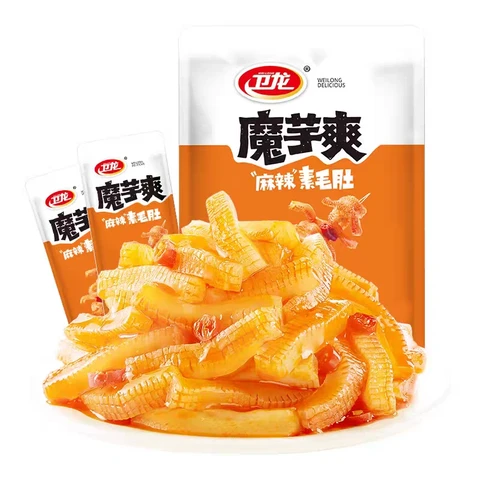 Weilong  scharfes und pfeffriges Konjaknudel-Snack 252g