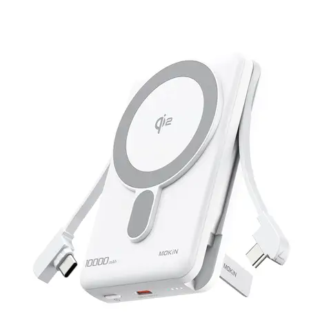 Power Bank Qi2 10000mAh/20W White