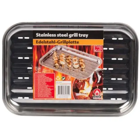 BBQ Grill Tray 345x245x27mm