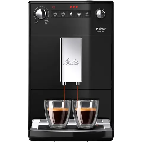Melitta Purista F230-102 300 Series, Fully Automatic Bean To Cup Coffee Machine, Black
