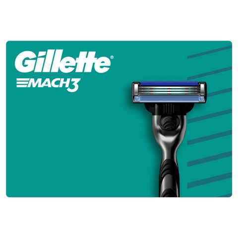 Gillette Mach3 Base Scheermesjes Voor Mannen - 20 stuks - Brievenbusverpakking