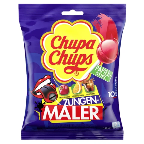 Chupa Chups Tongue painted lollipops 10 pcs 120g