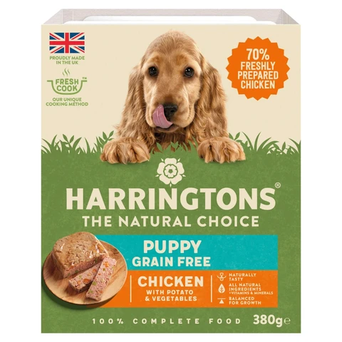 Harringtons Puppy Chicken with Potato & Vegetables 380g
