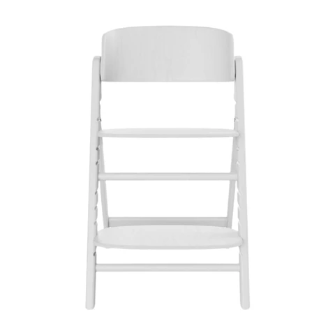 CYBEX CLICK&FOLD Hochstuhl Stunning All White | white