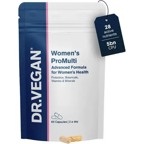 DR.VEGAN Women's Pro Multi Daily Support Capsules - 60 Capsules