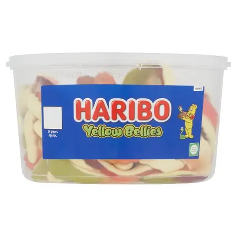 Haribo Tub Yellow Bellies 768g