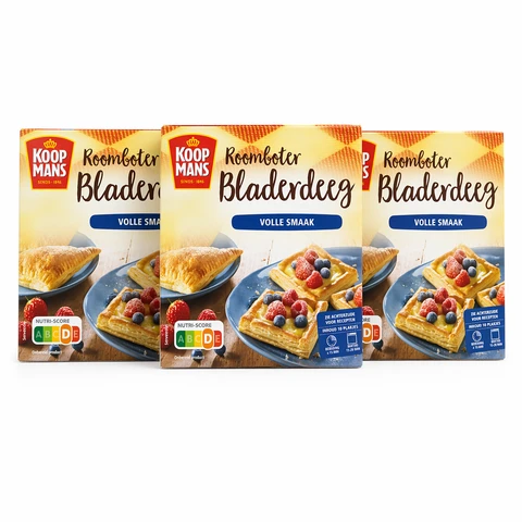 Koopmans Bladerdeegboter – 3 x 450 g
