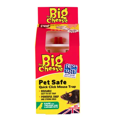 Big Cheese Quick Catch Mouse Trap