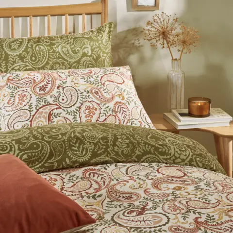 Duvet Day Duvet Cover Set Anika Multicolour Double