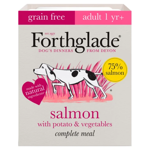 Forthglade Salmon with Potato & Vegetables Complete Meal Adult 1 Yr+ 395g