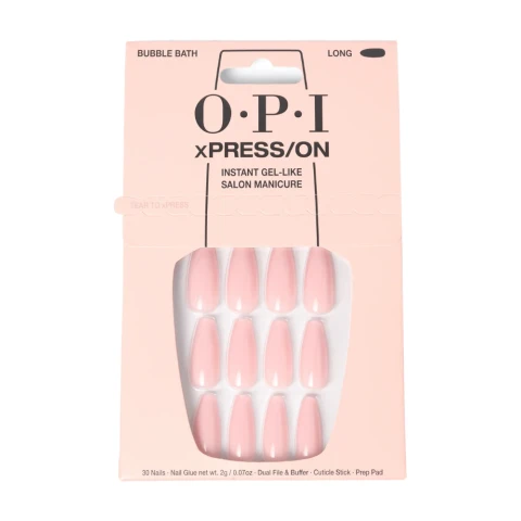 OPI Xpress/On Nail Art 30 pieces - Bubble Bath