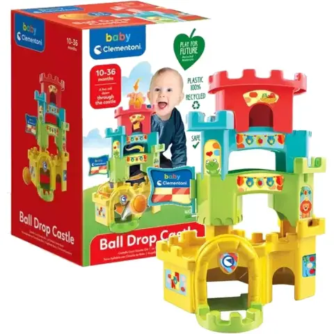 Clementoni - Ballenbaan Kasteel - (I-17725) /Speelgoed voor baby's en peuters