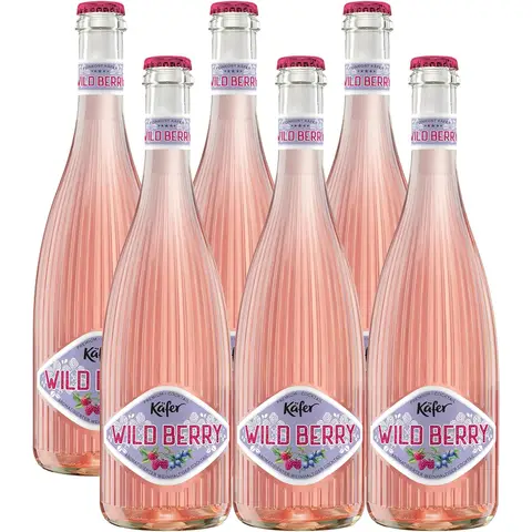 KÄFER Wild Berry, aromatisierter weinhaltiger Cocktail, 6x0.75L