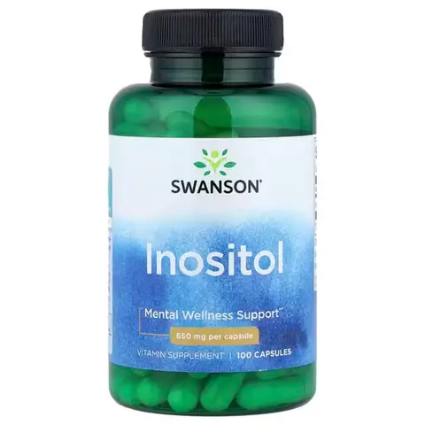 Swanson Inositol Mood Balance 650mg Capsules - 100 Capsules