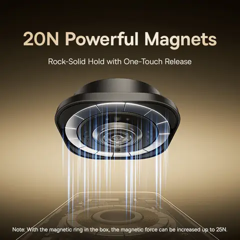 BASEUS PrimeTrip C03s Magnetic Car Mount (Stick-on Type, Cosmic Black)