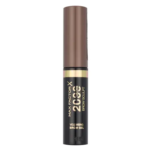 Max Factor 2000 Calorie Brow Sculpt Volumising Brow Gel 4.5 ml - #001 Soft Brown