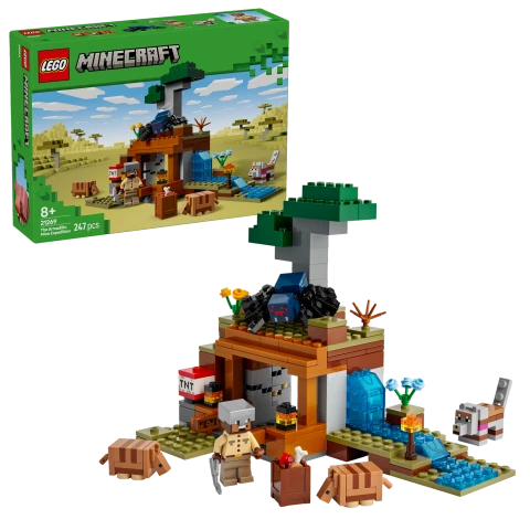 LEGO Minecraft 21269 The Armadillo Mine Expedition Set
